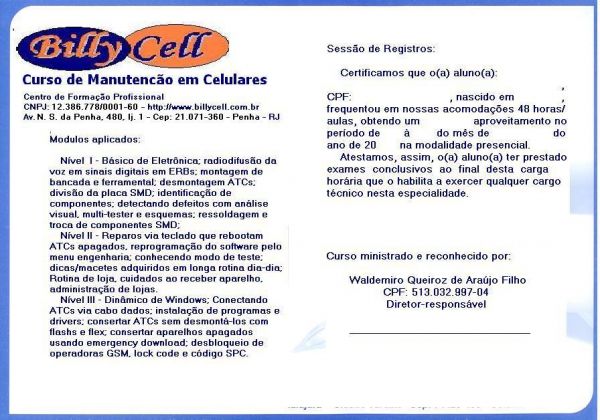 Curso de Conserto de Celular